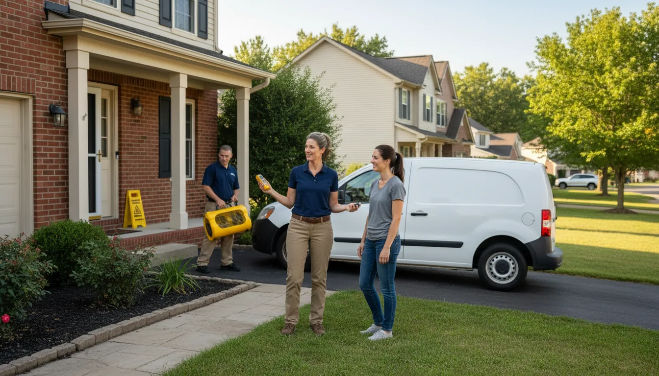 Water restoration image for Water Damage & Restoration Services in Braintree, MA